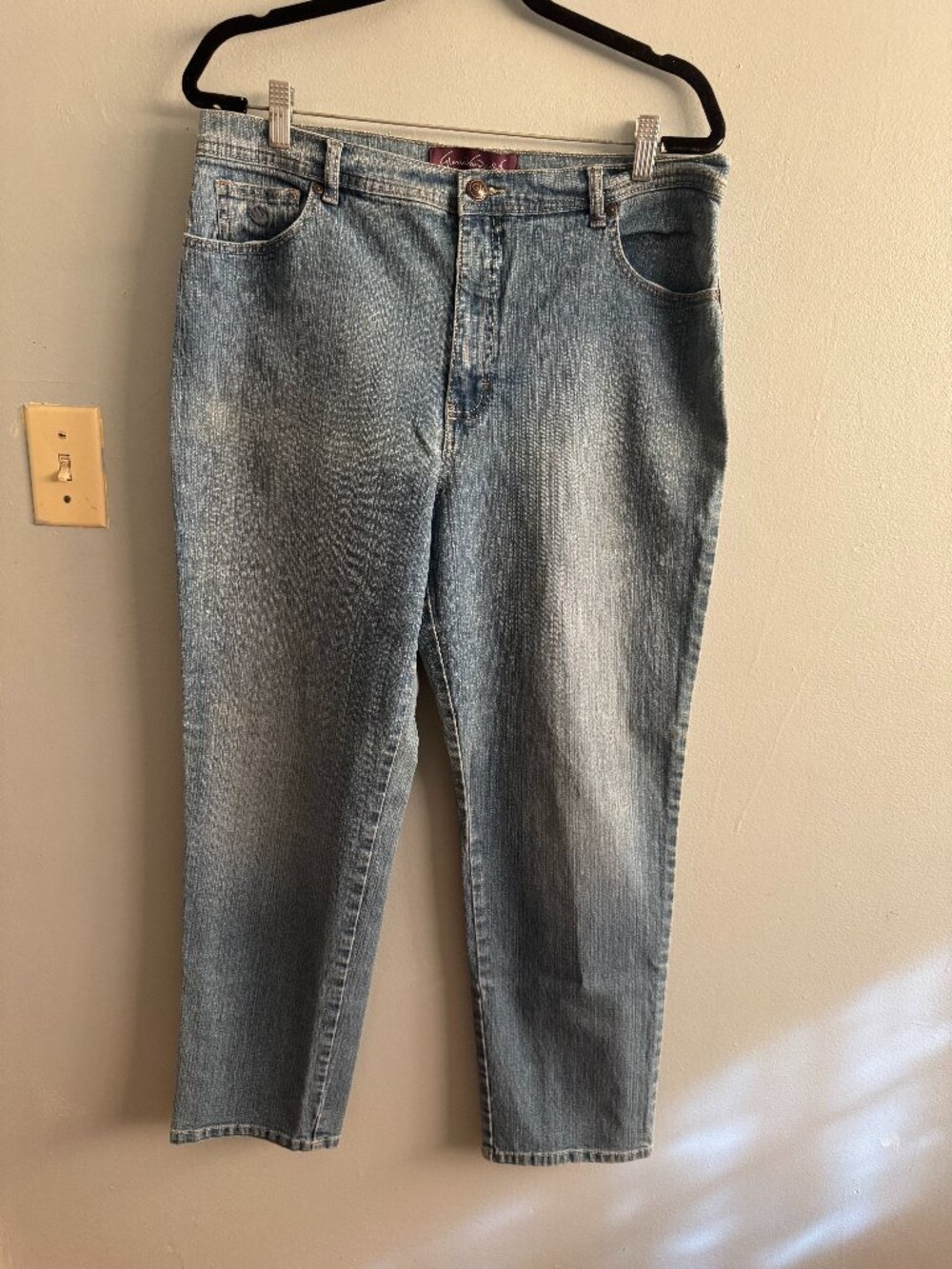GLORIA VANDERBILT WOMEN JEANS SIZE 18A AMANDA
